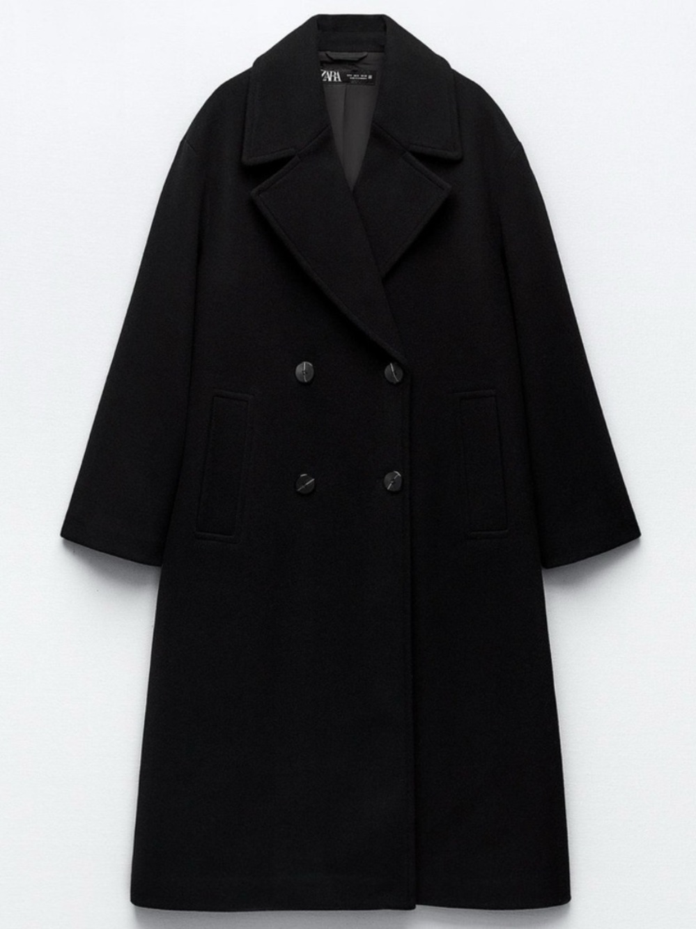 Zara Soft Oversized Coat - Medium